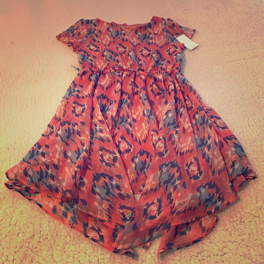 Girls multi color dress